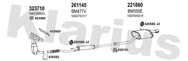 Изпускателна система KLARIUS             