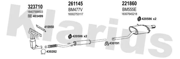Изпускателна система KLARIUS             