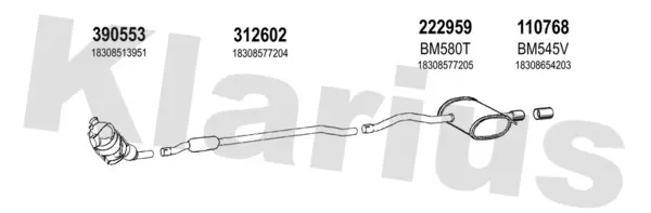 Изпускателна система KLARIUS             