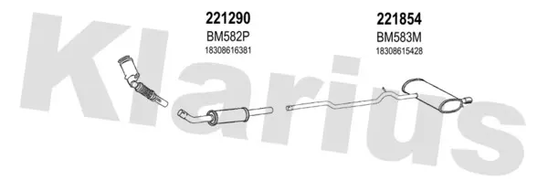 Изпускателна система KLARIUS             