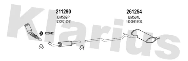 Изпускателна система KLARIUS             