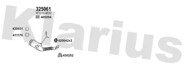 Изпускателна система KLARIUS             