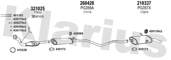 Изпускателна система KLARIUS             