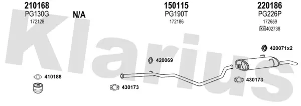 Изпускателна система KLARIUS             