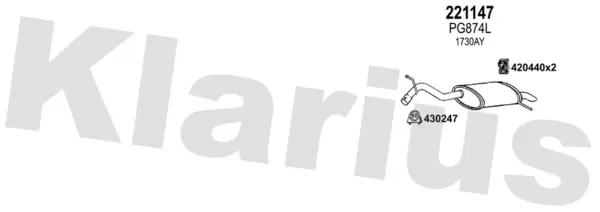 Изпускателна система KLARIUS             