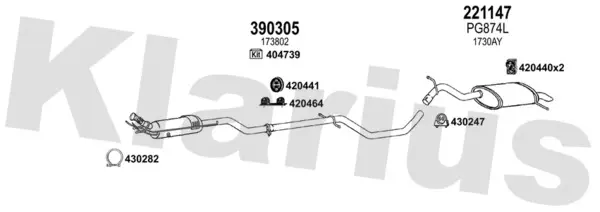 Изпускателна система KLARIUS             