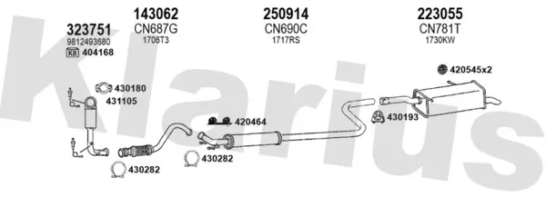 Изпускателна система KLARIUS             