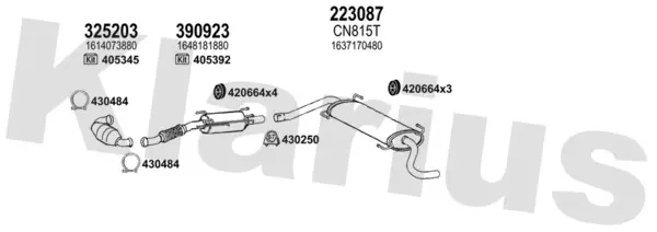 Изпускателна система KLARIUS             