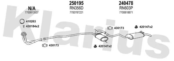 Изпускателна система KLARIUS             