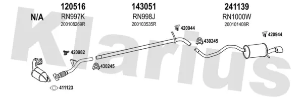 Изпускателна система KLARIUS             
