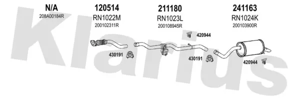Изпускателна система KLARIUS             