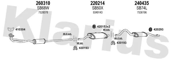 Изпускателна система KLARIUS             