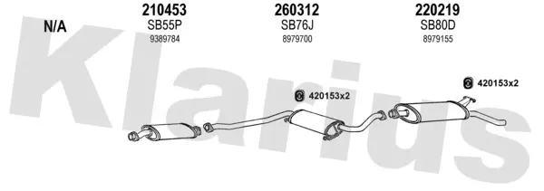 Изпускателна система KLARIUS             