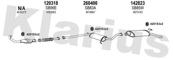 Изпускателна система KLARIUS             