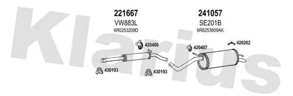 Изпускателна система KLARIUS             
