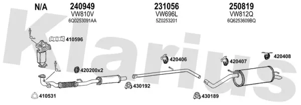 Изпускателна система KLARIUS             