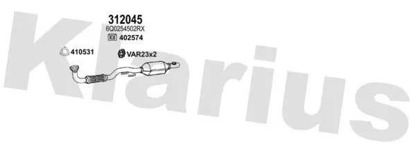 Изпускателна система KLARIUS             