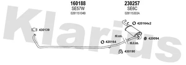 Изпускателна система KLARIUS             