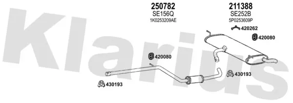 Изпускателна система KLARIUS             