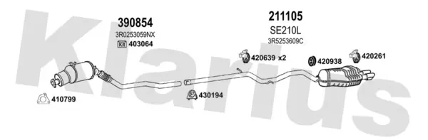 Изпускателна система KLARIUS             