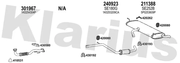 Изпускателна система KLARIUS             