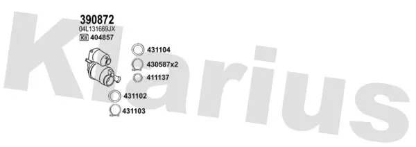 Изпускателна система KLARIUS             