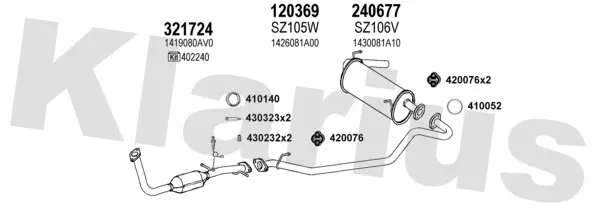 Изпускателна система KLARIUS             