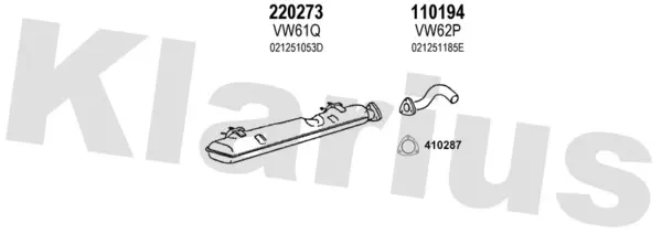 Изпускателна система KLARIUS             