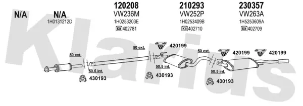 Изпускателна система KLARIUS             