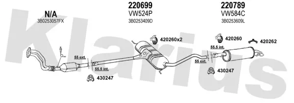 Изпускателна система KLARIUS             