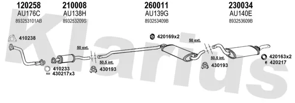Изпускателна система KLARIUS             