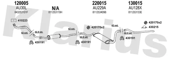 Изпускателна система KLARIUS             