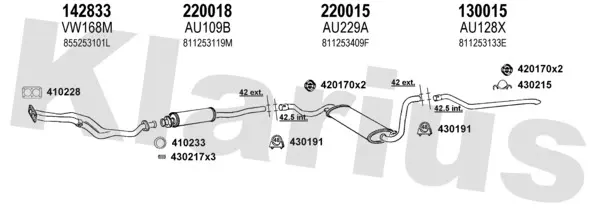 Изпускателна система KLARIUS             