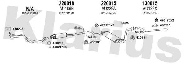 Изпускателна система KLARIUS             