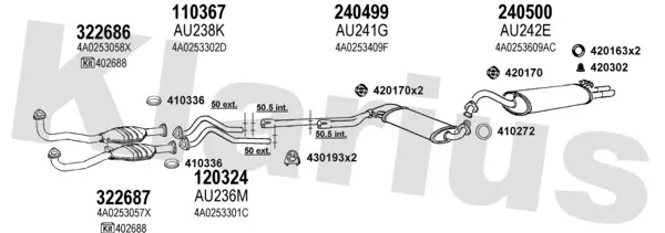 Изпускателна система KLARIUS             