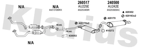 Изпускателна система KLARIUS             