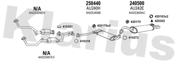 Изпускателна система KLARIUS             