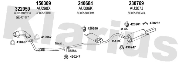 Изпускателна система KLARIUS             