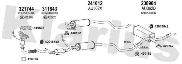 Изпускателна система KLARIUS             