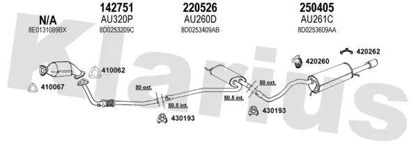 Изпускателна система KLARIUS             