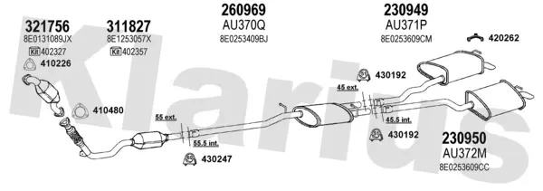 Изпускателна система KLARIUS             