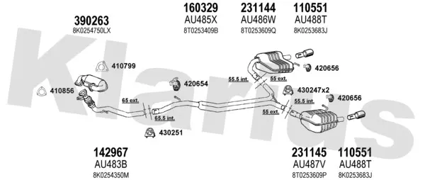 Изпускателна система KLARIUS             