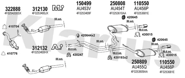 Изпускателна система KLARIUS             