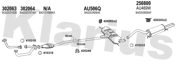Изпускателна система KLARIUS             