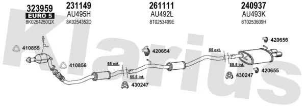 Изпускателна система KLARIUS             