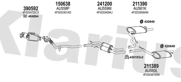 Изпускателна система KLARIUS             