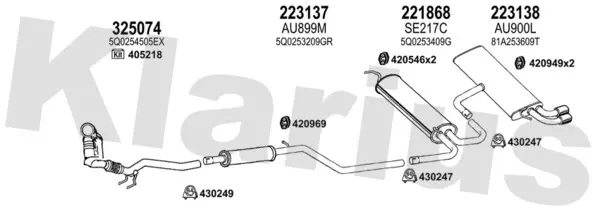 Изпускателна система KLARIUS             