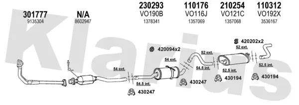 Изпускателна система KLARIUS             