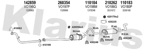Изпускателна система KLARIUS             