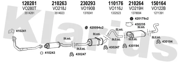 Изпускателна система KLARIUS             